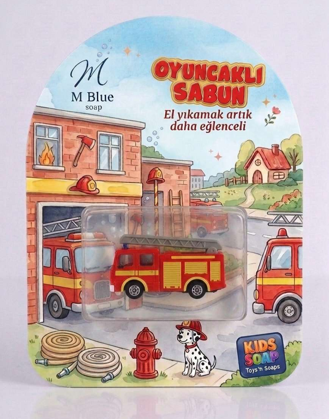 Oyuncaklı Sabun - İtfaiye