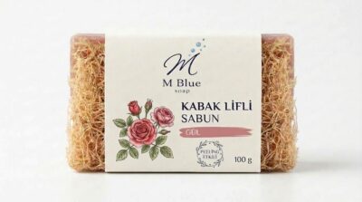 Gül - Doğal Kabak Lifli Sabun - 100g