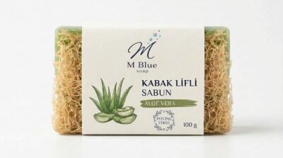 Aloe Vera - Doğal Kabak Lifli Sabun - 100g